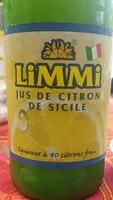 Mängden socker i Jus de citron de sicile