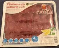 Mängden socker i Bresaola della Valtellina