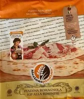 Mängden socker i Piadina Romagnola Igp