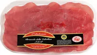 Mängden socker i Bresaola punta d'anca i deliziosi