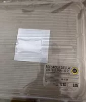 Mängden socker i Bresaola della Valtellina IGP