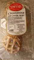 Mängden socker i Crostatina con crema cacao