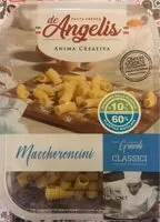 Mängden socker i maccheroncini
