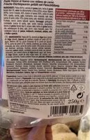 Mängden socker i Pasta fresca all'uovo con ripieno di carne