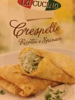 Mängden socker i Crespelle Ricotta Spinaci 300G