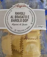 Mängden socker i Ravioli al brasato e barolo dop