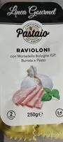 Mängden socker i Ravioloni con Mortadella Bologna IGP, burrata e pesto