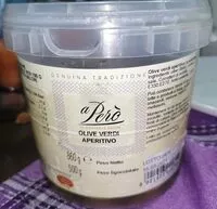 Mängden socker i Olive verdi aperitivo