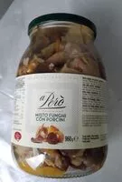 Mängden socker i Misto funghi porcini