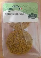 Mängden socker i Burger di lenticchie e carote