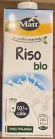 Mängden socker i Latte di Riso Bio