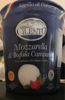 Mängden socker i Mozzarella di buffala campana