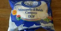 Mängden socker i Mozzarela di Bufala Campant DOP