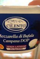 Mängden socker i Mozzarella di bufala campana