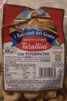 Mängden socker i Tarallini con peperoncini