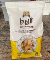 Mängden socker i taralli pugliesi con patate e rosmarino