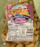 Mängden socker i Tarallini con cipolla