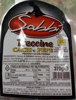 Mängden socker i Treccine cacio e pepe