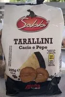 Mängden socker i Tarallini cacio e pepe