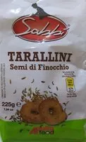Mängden socker i Tarallini semi di finocchio