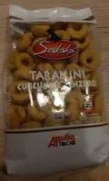 Mängden socker i Taralli curcuma e zenzero
