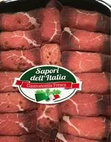 Mängden socker i Roulades de bresaola et fromage