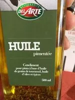 Mängden socker i Huile Pimentée