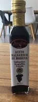 Mängden socker i vinaigre balsamique de Modène