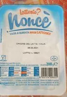 Mängden socker i Cuor di burrata senza lattosio