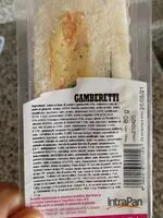 Mängden socker i Intrapan Tramezzino Gamberetti