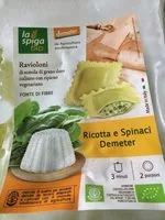 Mängden socker i Ravioloni Ricotta e Spinaci