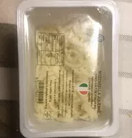 Mängden socker i Mozzarella julienne