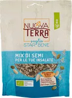 Mängden socker i Voglio star bene mix di semi per le tue insalate bio
