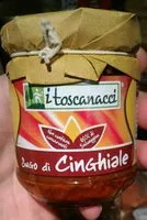 Mängden socker i Sugo Di Cinghiale, Itoscanacci