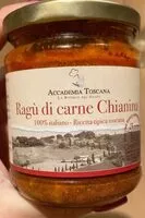Mängden socker i Ragù di carne Chianina