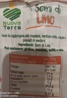 Mängden socker i Semi di lino