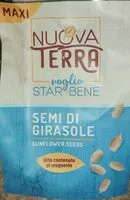 Mängden socker i Semi di girasole