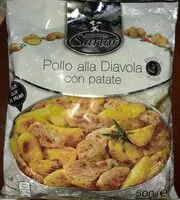 Mängden socker i Pollo alla diavola con patate