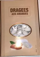Mängden socker i Dragées aux amandes - blanches