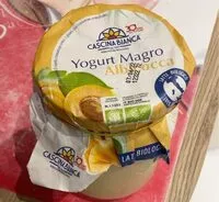 Mängden socker i Yogurt magro albicocca
