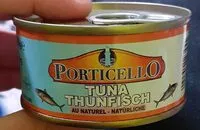 Mängden socker i Tonno