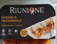 Mängden socker i Spiedini di mazzancolle peperoncino e limone