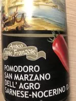 Mängden socker i Pomodoro San Marzano dell‘agro Sarnese-Nocerino D.O.P