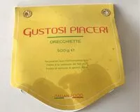 Mängden socker i Orecchiette