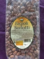 Mängden socker i Fagioli borlotti