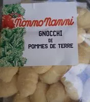 Mängden socker i Gnocchis de pommes de terre