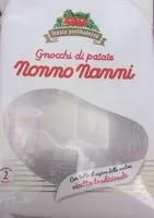 Mängden socker i Gnocchi di patate