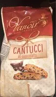Mängden socker i Cantucci al cioccolato