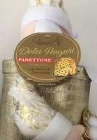 Mängden socker i panettone con goccie di cioccolato