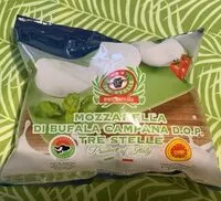 Mängden socker i Mozzarella di bufala Campana D. O.P.